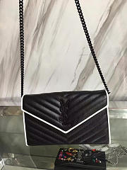 YSL MONOGRAM College Black 5073 31cm - 4