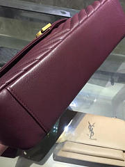 YSL MONOGRAM College Red Wine 5094 32cm - 2