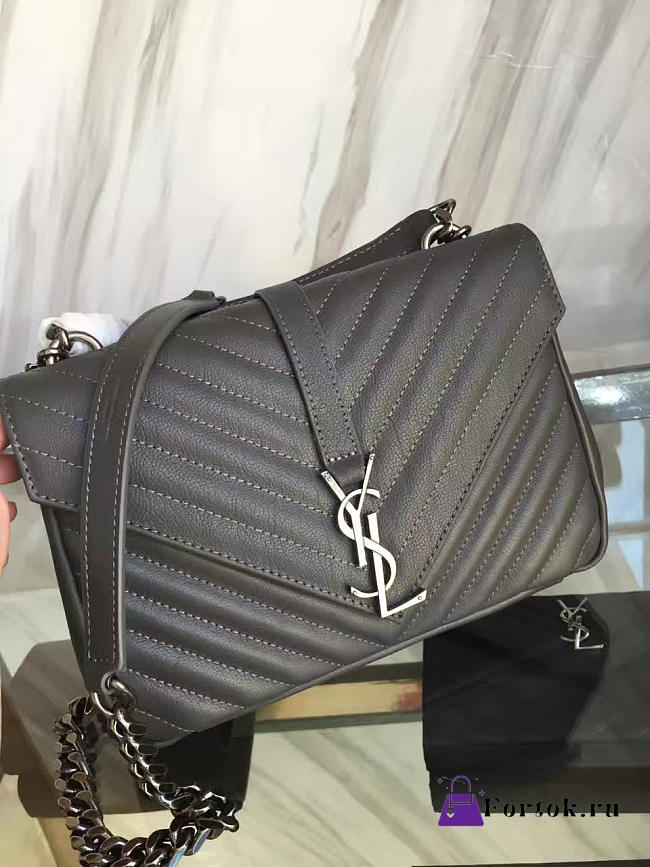 YSL MONOGRAM Colloge Gray 5109 24cm - 1
