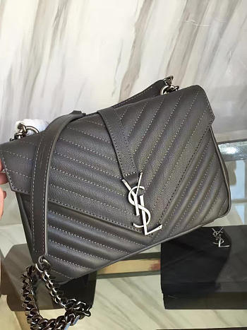YSL MONOGRAM Colloge Gray 5109 24cm