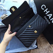 Chanel Classic Handbag Black 25cm - 2