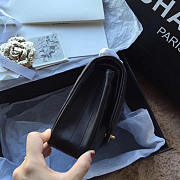 Chanel Classic Handbag Black 25cm - 4