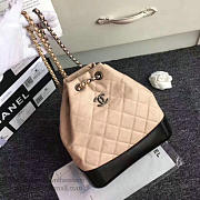 CHANEL'S GABRIELLE Small Backpack Beige and Black A94485 24cm - 2