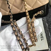 CHANEL'S GABRIELLE Small Backpack Beige and Black A94485 24cm - 3