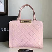 Chanel Shopping Bag Pink A93732 21cm - 1