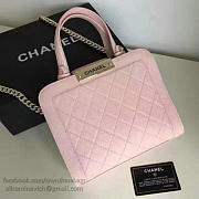 Chanel Shopping Bag Pink A93732 21cm - 2