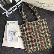 Chanel Tweed Large Shopping Bag A91557 39cm - 5
