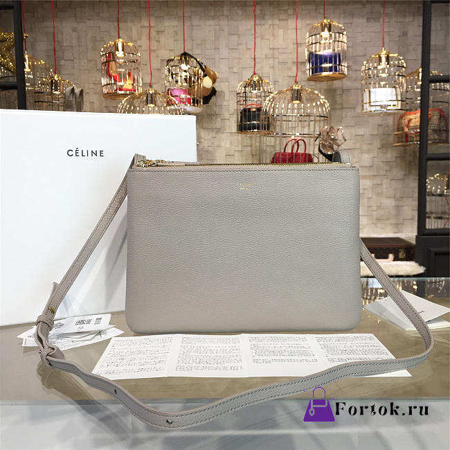 Celine Leather Trio Z924 25cm - 1