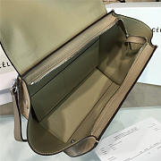 Celine Trapeze Leather Handbag Z943 26.5cm  - 6