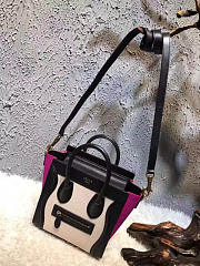 Celine Leather Nano Luggage  Z992 20cm  - 2
