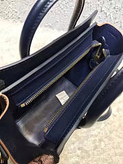 Celine Nano Luggage  Leather Shoulder Bag Z1002 20cm - 2