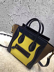 Celine Nano Luggage  Leather Shoulder Bag Z1002 20cm - 4
