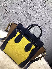 Celine Nano Luggage  Leather Shoulder Bag Z1002 20cm - 6