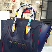 Celine Leather Micro Luggage Z1064 28cm - 2