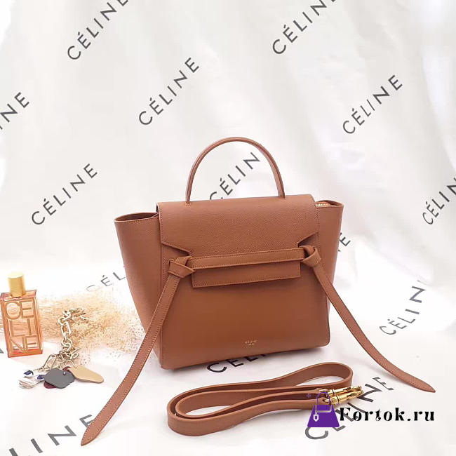 Celine Leather Belt Bag Z1197 24cm  - 1