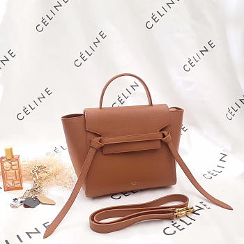 Celine Leather Belt Bag Z1197 24cm 