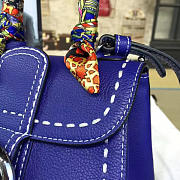 Delvaux Mini Brillant Satchel Blue 1477 20cm - 3