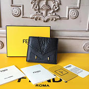 Fendi Wallet Black 1981 11cm - 1