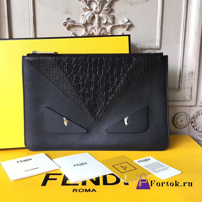 Fendi Clutch Bag 1995 30cm - 1