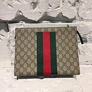 Gucci GG Leather Clutch bag Z014 - 1