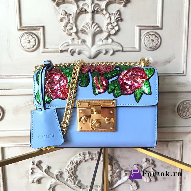 Gucci GG Leather Padlock 2378 20cm  - 1