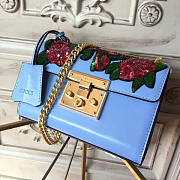 Gucci GG Leather Padlock 2378 20cm  - 3