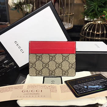 Gucci GG Leather Card holder 01