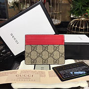 Gucci GG Leather Card holder 01 - 2