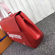 Louis Vuitton Supreme Handbag Red M41388 3016 - 6