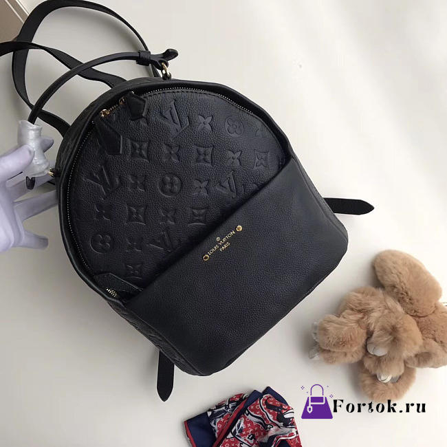 Louis Vuitton Sorbonne backpack BLACK  - 1