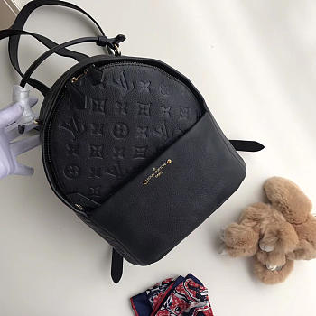 Louis Vuitton Sorbonne backpack BLACK 