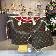 Louis Vuitton Damier Ebene Neverfull MM 3287 - 1