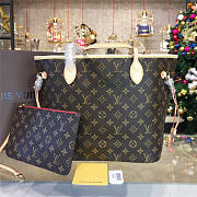 Louis Vuitton Damier Ebene Neverfull MM 3287 - 4