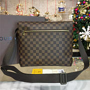 LOUIS VUITTON Damier Ebene Brooklyn 30cm  - 4