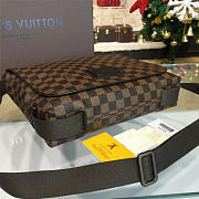 LOUIS VUITTON Damier Ebene Brooklyn 30cm  - 5