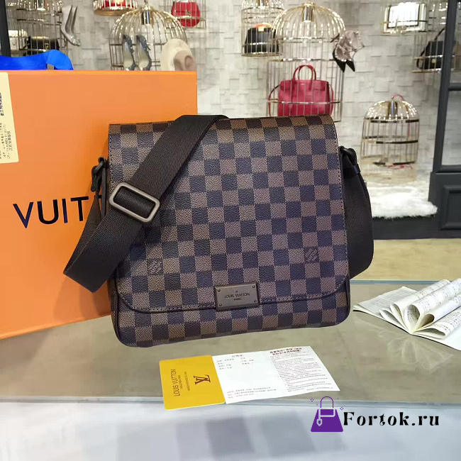 Louis Vuitton Damier Ebene District PM 3425 27cm - 1