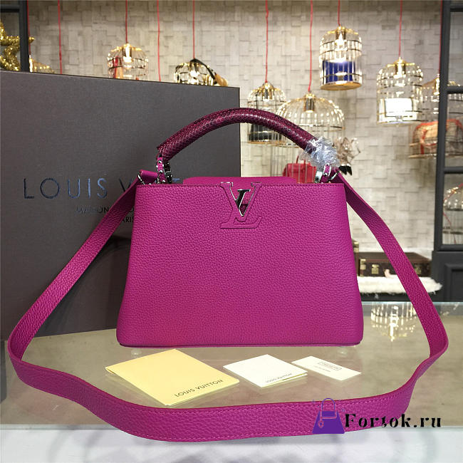 LOUIS VUITTON CAPUCINES BB FREESIA  3452 - 1