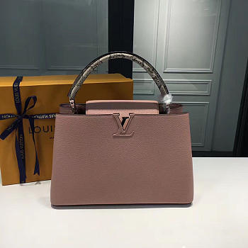 LOUIS VUITTON CAPUCINES MM Magnolia 3675 