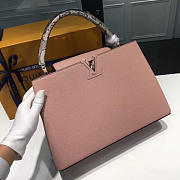 LOUIS VUITTON CAPUCINES MM Magnolia 3675  - 5