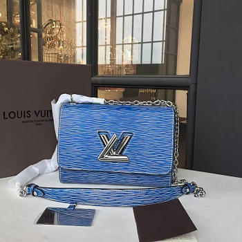 Louis Vuitton TWIST DENIM MM 23cm