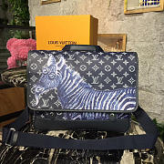 Louis Vuitton Pochette Voyage Monogram Eclipse Canvas 3749  - 1