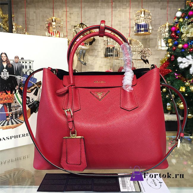 Prada double bag 4139 33cm - 1