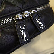 YSL CLASSIC TOY MONOGRAM BOWLING BB Black 4715 17cm  - 4