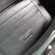 YSL toy Cabas Crossbody Leather Mallard Green 4827 16cm  - 5