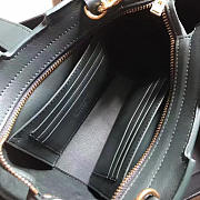 YSL toy Cabas Crossbody Leather Mallard Green 4827 16cm  - 4