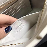 YSL Toy Cabas Crossbody Leather White 4855 16cm  - 6