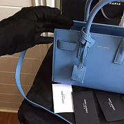 YSL Classic Sac-De-Jour Nano Light Blue 4883 22cm  - 3