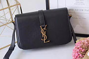 YSL CLASSIC Large UNIVERSITÉ Black 4930 25cm  - 1