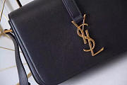 YSL CLASSIC Large UNIVERSITÉ Black 4930 25cm  - 3