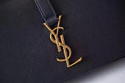YSL CLASSIC Large UNIVERSITÉ Black 4930 25cm  - 2